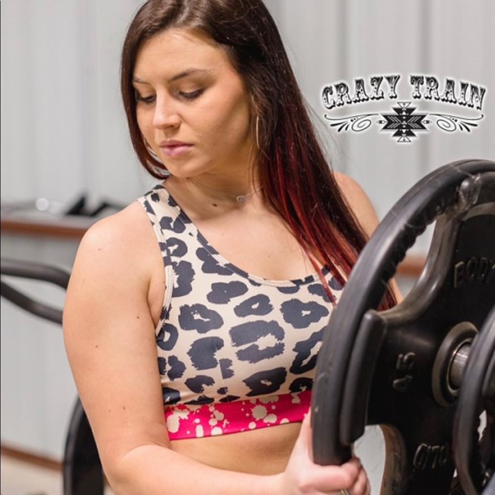 Crazy Train Manhattan Mile Sports Bra
